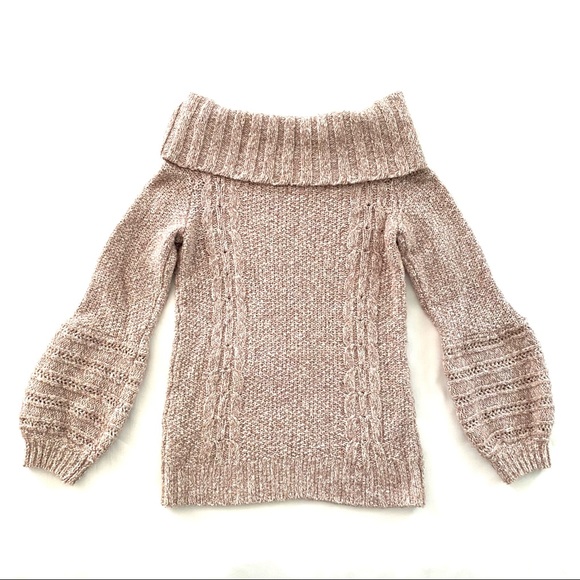 Anthropologie Sleeping on Snow Bubble Sleeve Sweater - Picture 4 of 8